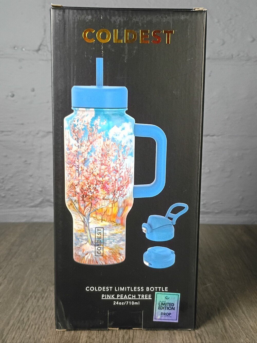 Coldest Limitless Bottle in Pink Peach Tree 24oz NWT